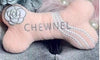 Luxury Designer Dog Chewnel Ball & Bone Plush Puppy Toys Pet Supplies Chew Toy with squeaker