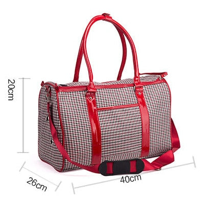 Luxury Pet Purse Travel Carrier Dog or Cat - 2 Colors