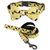 Honey Bee Bowtie Dog Collar & Leash