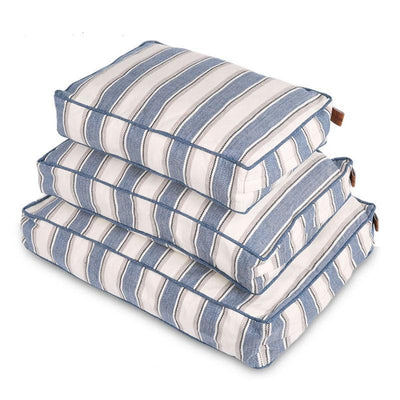Blue Stripes Pet Bed