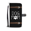 Dog Mom Paw Print Cell Phone Wallet Case