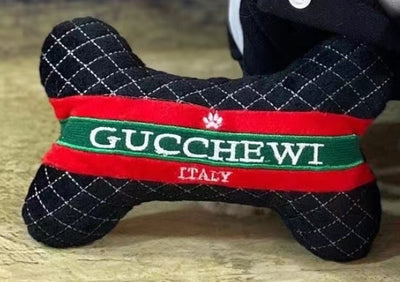 Luxury Designer Dog Gucchewi Plush Puppy Toy Pet Supplies Chew Toy with squeaker