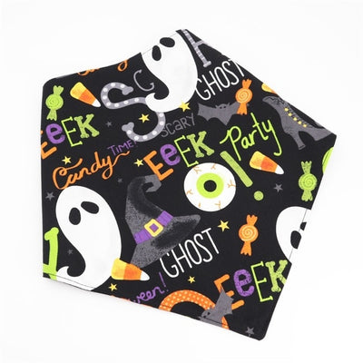Halloween Themed Dog Collar | Bow Tie | Bandana Ghost, Jack o lantern, Candy corn, Spider