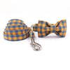 The Charleston Checkered Dog Collar|Bowtie|Leash