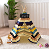 Colorful Striped Pet Teepee