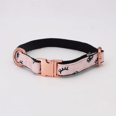 Lovely Lashes Bowtie Dog Collar & Leash