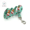 Santa Claus Merry Christmas Dog Collar|Bowtie|Leash