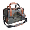Luxury Travel Pet Canvas Carrier Small