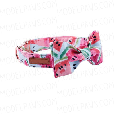 Watermelon Dog Collar|Bowtie|Leash